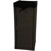 28" Laundry Hamper in Black
