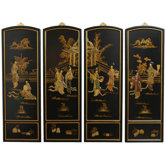 Ladies Soapstone Wall Plaques in Rich Clear
