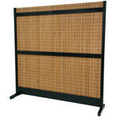 6 1/4 Feet Tall Take Room Divider in Black