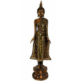22" Standing Thai Buddha Statue