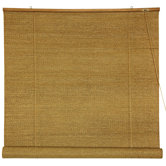 24" Woven Jute Roll Up Blinds