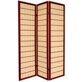 Kimura Shoji Room Divider in Rosewood