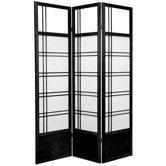 Kumo Classic Shoji Room Divider in Black