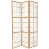 Mado Traditional Asian Room Divider in Natural