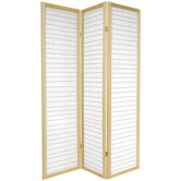 Rice Paper Shoji Room Divider in Natural