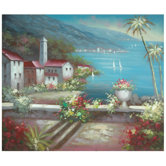 Hand Painted Steeple by the Riviera