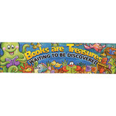 Banner Books Are Treasures 45 X 12