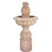 Nature Cast Stone Pina Cascada Fountain