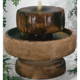 Centerpiece Cast Stone Little Millstone Cascade Fountain