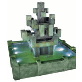 80Pooled Fiberglass Fountain
