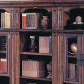 DaVinci 32" Open Bookcase Top in Dark Chestnut