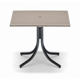 36'' Square Werzalit Counter Height Table with Hole