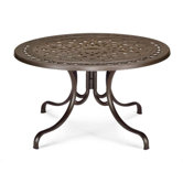 48'' Round Cast Aluminum Table