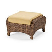 Key Biscayne Ottoman with Cushion