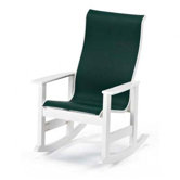 Leeward MPG Sling Supreme Rocking Dining Arm Chair