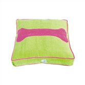 Living the Lime Life Terry Cloth Dog Bed