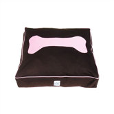 Pretty in Pink Hampton Twill Dog Bed