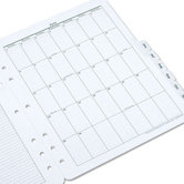Original Green Dated Weekly/Monthly Planner Refill