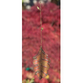 Spinning Oak Leave Statue
