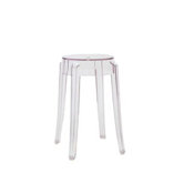 Charles Ghost Stool - Quick Ship!