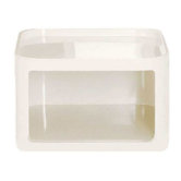Componibili Square Stacking Tower without Door in Matt White