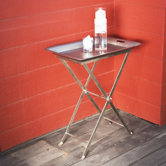 Antique Butterfly Cocktail Tray Table
