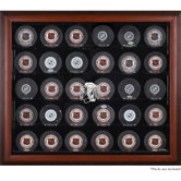 30 Hockey Puck Logo Display Case