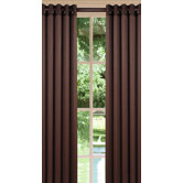 Bamboo Grommet Top Panel in Espresso