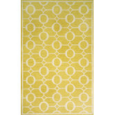 Spello Arabesque Yellow Outdoor Rug