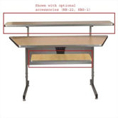 Config-u-raxx Angled Center Desk
