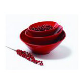 San Michele Cascading Bowl in Red