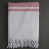 Ayrika Extra Soft Terry Fouta Towel in Red