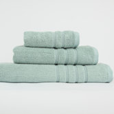 Bamboo 3 Piece Lavish Towel Set in Light Blue