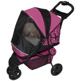 Special Edition Pet Stroller in Raspberry