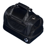 Aviator Bag Pet Carrier in Black Diamond