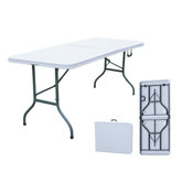All Purpose Fold-in-Half Table in Grey