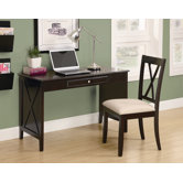 Contemporary Writing Desk and Chair Set