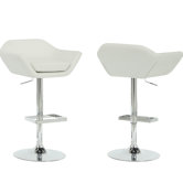 Hydraulic Lift Barstool (Set of 2)