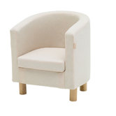 Clubsessel in Creme
