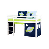 Halbhohes Bett