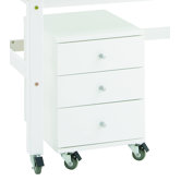Rollcontainer in Wei&szlig;