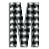 Oversized Hanging Letter M