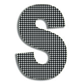 Oversized Hanging Letter S
