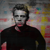James Dean - Torn Sweater 1 Wall Art