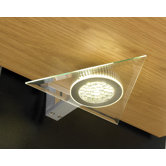Halo Under Cabinet Light in Brushed Nickel