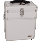 Aluminum Jewelry and Makeup Case with Mirror