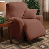 Stretch Microfleece Large Recliner Slipcover