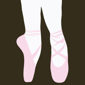 Ballet Shoes Wall Decal