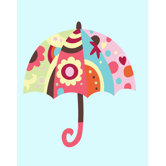 Umbrella Wall Decal
