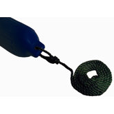 0.375" x 4' Twisted MFP Fender Line in Black